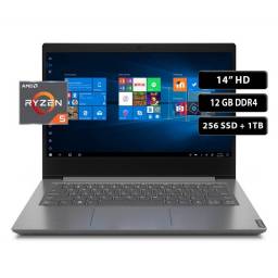 Notebook Lenovo V14-ARE, Ryzen 5 4500U, 12GB, 256SSD+1TB, 14", Win 10 Pro