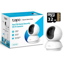 Cámara Wi-Fi TP-LINK TAPO C200 + MicroSD 32GB