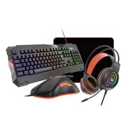 Kit Gamer 4-1 Meetion MT-C505 Teclado, Mouse+Pad y Auriculares