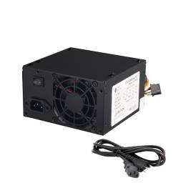 Fuente SHOT Gaming Home & Office 600W 24+4 Color Negro