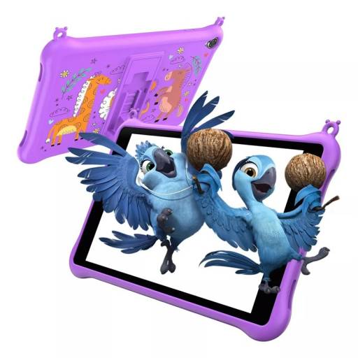 Tablet Blackview Tab 50 Kids de 8" 3GB+3GB Ram 64GB Rom Android 13 Purpura