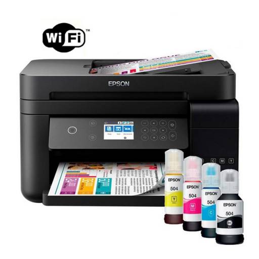 Impresora Epson Multifunci�n L6270 Sistema Continuo - Wifi, Red, ADF, Duplex
