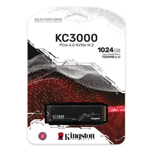 Disco Slido SSD 1 TB Kingston KC3000 M.2 NVMe
