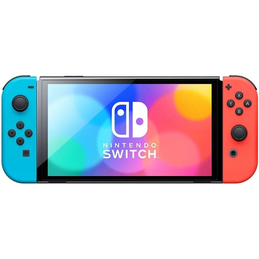 Consola Nintendo Switch OLED 7" de 64GB Neon Azul y Rojo