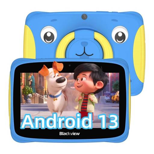 Tablet Blackview Tab 3 Kids de 7" 2GB+2GB Ram 32GB Rom Android 13 Azul