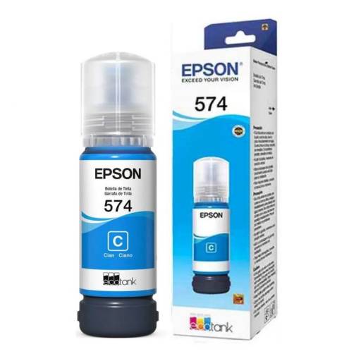 Botella de Tinta Epson T574 Cyan L8050/L18050