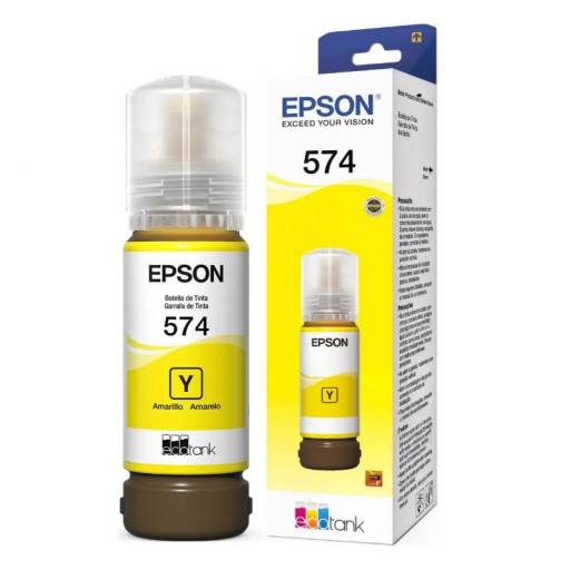 Botella de Tinta Epson T574 Amarilla L8050/L18050