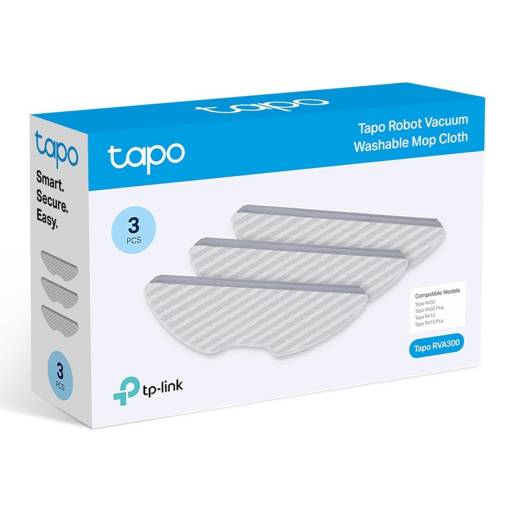 KIT de 3 Pa�os Lavables TP-LINK Tapo RVA300 para RV10 y RV30