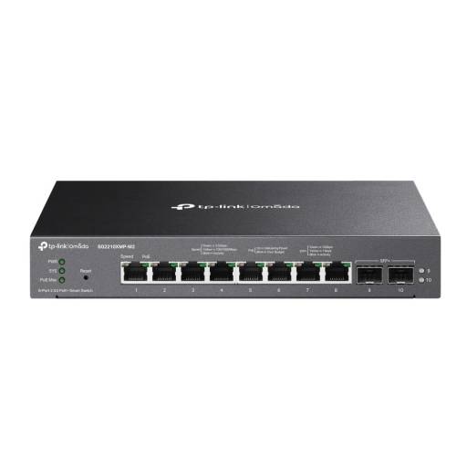 Switch TP-LINK SG2210XMP-M2 8 Puertos 2.5G POE + 2 SFP 10Gbps