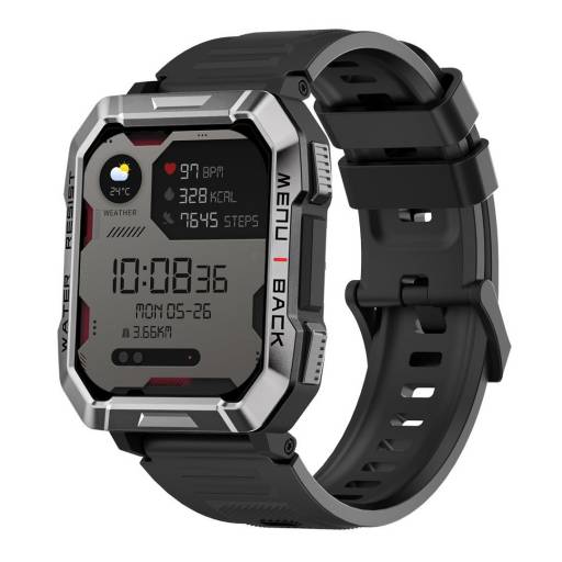 Reloj Inteligente Smartwatch Blackview W60 de 2.01" Linterna Negro