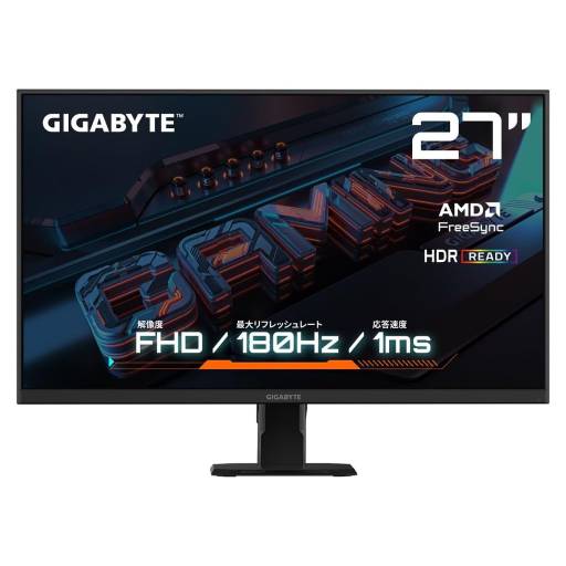Monitor Gigabyte GS27FA 27" Full HD 180Hz - HDMIx2, DP