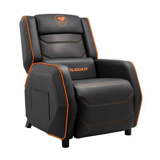 Silla Sof� Gamer Escritorio Cougar Ranger S Negro/Naranja