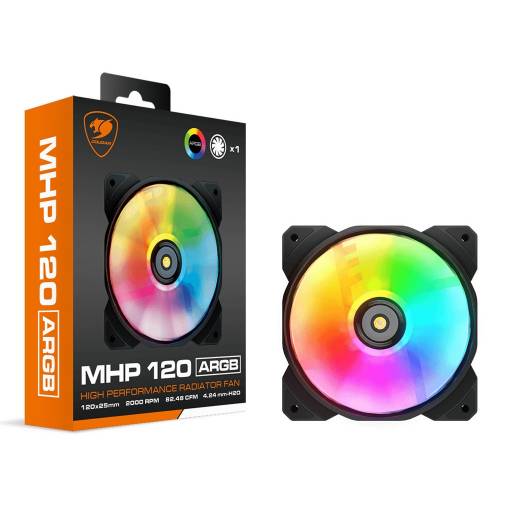 Fan Cooler Cougar MHP120 ARGB 120x120 (1 Unidad)