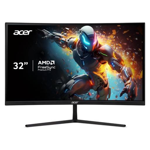 Monitor Acer Curvo EI322QUR 32" WQHD 165Hz - HDMI, DP