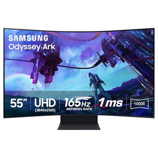 Monitor Samsung Curvo Odyssey ARK 55" 4K 165Hz Smart Tizen