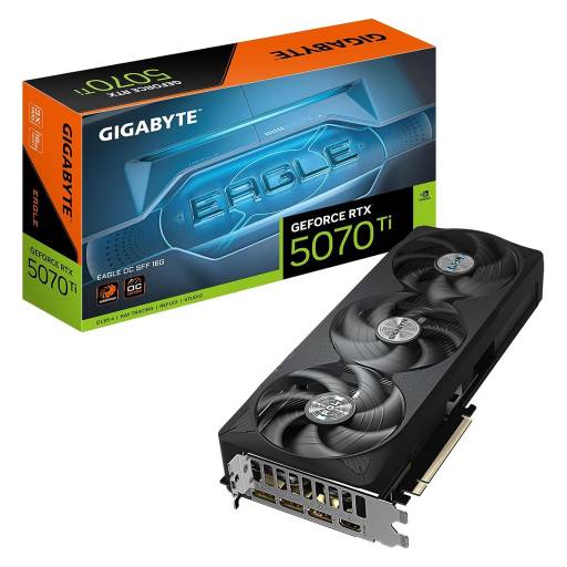 Tarjeta de Video Gigabyte RTX5070 Ti Eagle OC SFF 16 GB GDDR7