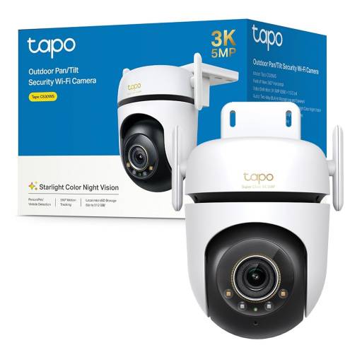 C�mara Wi-Fi TP-LINK TAPO C530WS 3K 5MP 360� Visi�n Nocturna Exterior