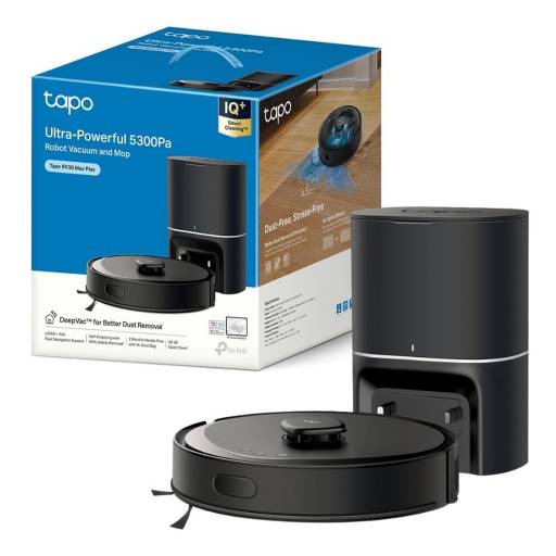 Aspiradora Trapeadora Robot Tp-link TAPO RV30 Max Plus LiDAR+IMU