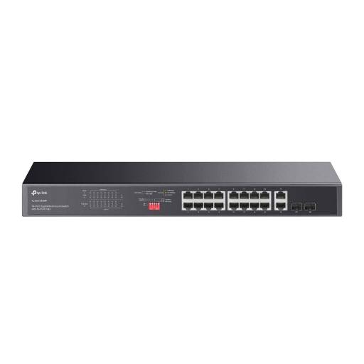 Switch TP-LINK TL-SG1218MP 18 Puertos Gigabit 16 PoE 2 SFP
