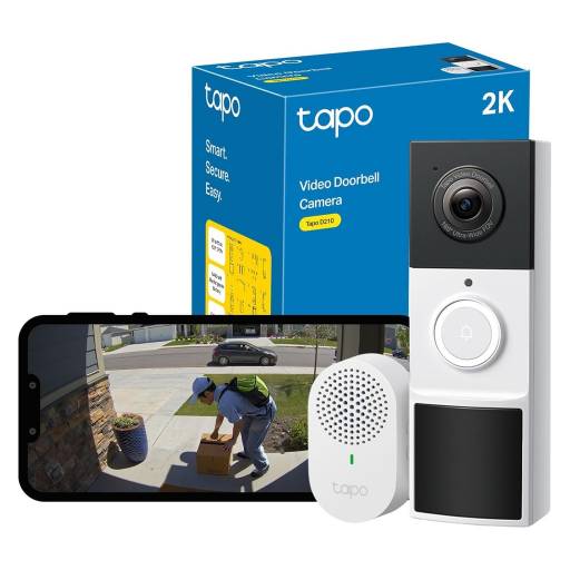 Timbre Inteligente con C�mara 2K TP-LINK Tapo D210