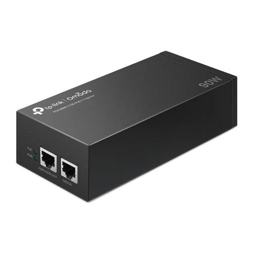 Inyector POE TP-LINK TL-POE380S 2 Puertos 10 Gbps PoE++ Omada