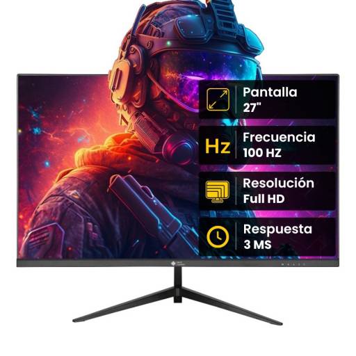 Monitor Shot Gaming SG27F17 27" Full HD 100Hz - DP, HDMI