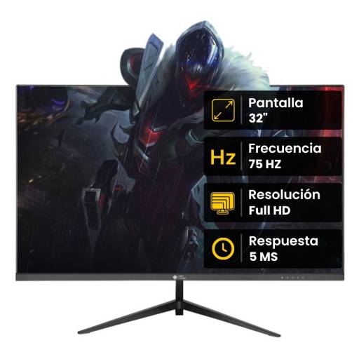 Monitor Shot Gaming SG32F17 32" Full HD 75Hz - VGA, HDMI