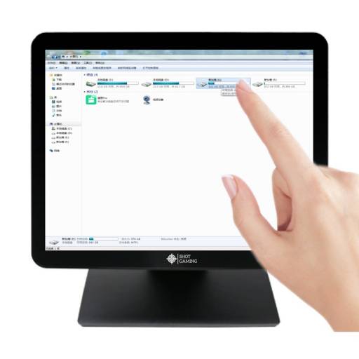 Monitor T�ctil Shot Home & Office SG17CP01 17" 1280x1024 (4:3) - VGA, HDMI, USB