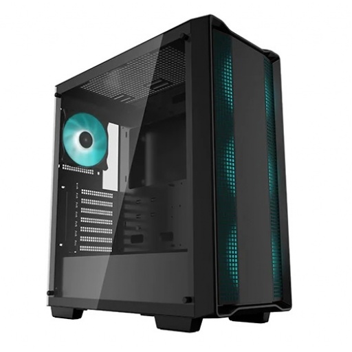 Gabinete Deepcool CC560 V2 Negro 3 Fanes LED (Sin Fuente)