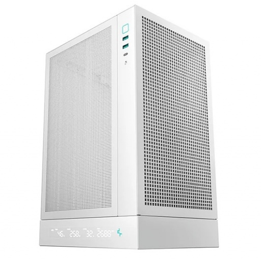 Gabinete Deepcool CH170 Digital ITX Blanco (Sin Fuente)