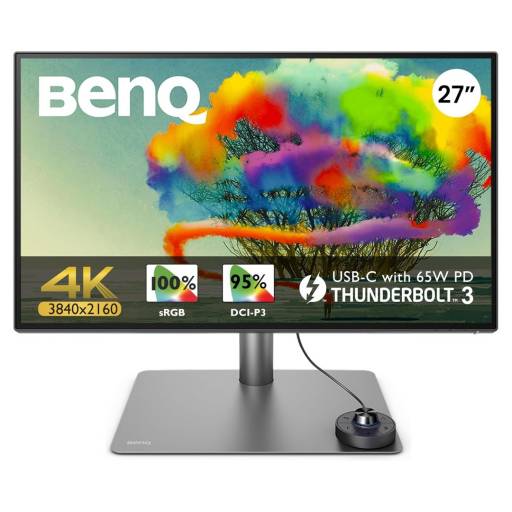 Monitor Benq PD2725U Profesional 27" 4K para MAC HDR10 - HDMI, DP, Thunderbolt 3