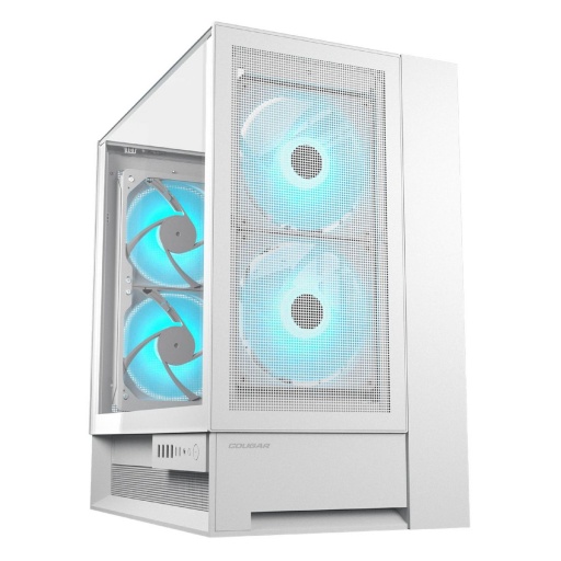 Gabinete Cougar Omnyx 4 Fanes ARGB Blanco