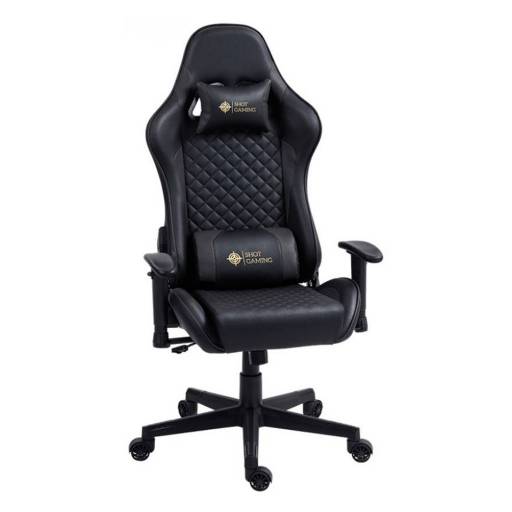 Silla Gamer Shot Gaming SHOT-D1166-GB Cuero Ergon�mica