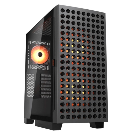 Gabinete Cougar Airface Eco 3 Fanes ARGB Negro