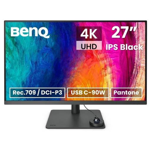 Monitor Benq PD2706U 27" IPS 4K UHD para Dise�o - HDMI, DP, USB-C