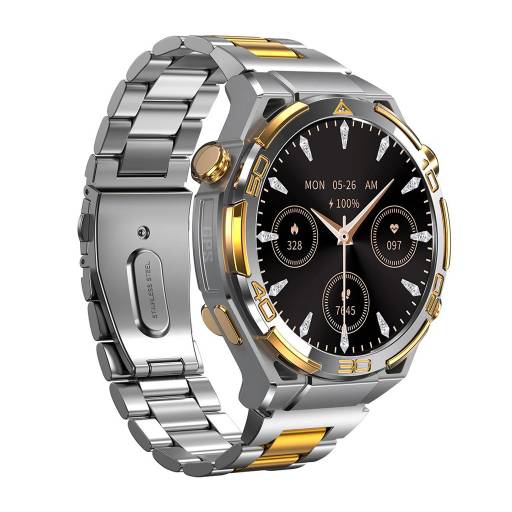 Reloj Inteligente Smartwatch Blackview W90 Pro de 1.43" Chat GPT Plateado