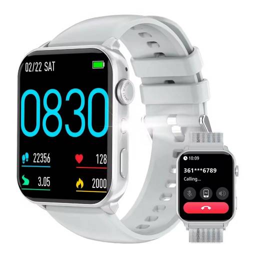 Reloj Inteligente Smartwatch Blackview R30 Max de 1.91" Gris