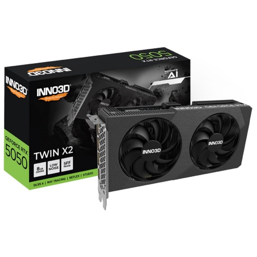 Tarjeta de Video Inno3d RTX5050 Twin X2 8GB GDDR6