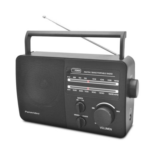Radio Portatil Panavideo PV-96AC AM y FM