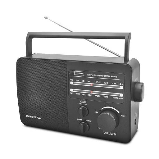 Radio Portatil Punktal PK-96AC AM y FM