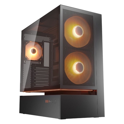 Gabinete Cougar CFV235 Mesh 3 Fanes ARGB Negro