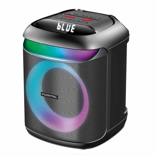 Parlante Activo Punktal 8'' A Bater�a Usb Bluetooth Radio Fm