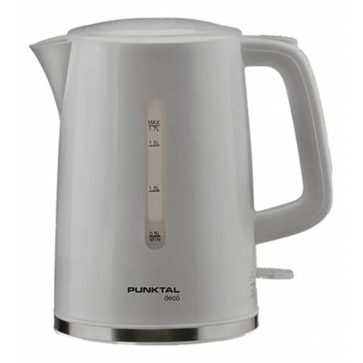Jarra El�ctrica Punktal PK-3115JP 1.7 Litros 2200W Blanco