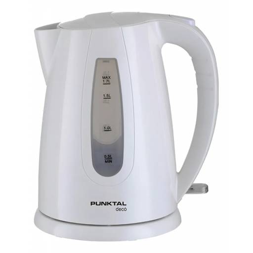 Jarra Electrica Punktal PK-3325JP 1.7 Litros 2200w Blanco