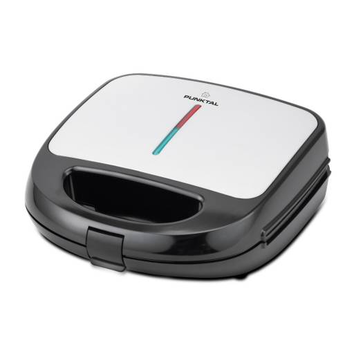 Sandwichera Doble Punktal PK-CR44 3en1 800 W Color Negro