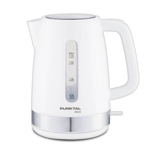 Jarra Electrica Punktal PK-3350JP 1.7 Lt 2200W Blanco