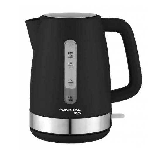 Jarra Electrica Punktal PK-3350JP 1.7 Lt 2200W Negro