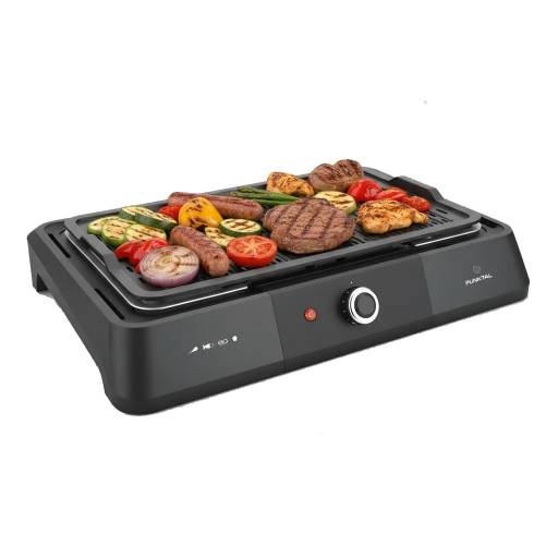 Parrilla El�ctrica Punktal PK-PE03 Asados Sin Humo Negro