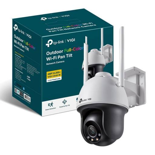 C�mara Turret IP TP-LINK VIGI C540-W 4MP Visi�n Nocturna Full Color Ext.