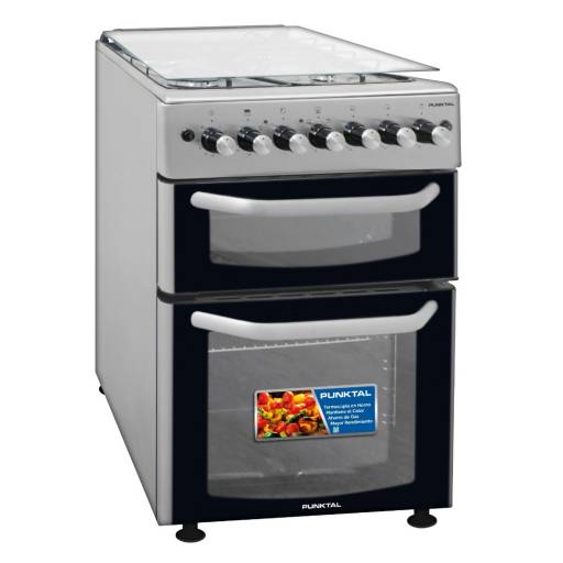 Cocina Super Gas Punktal PK-1980DTK Mesada Inox Grill Convec. Inox